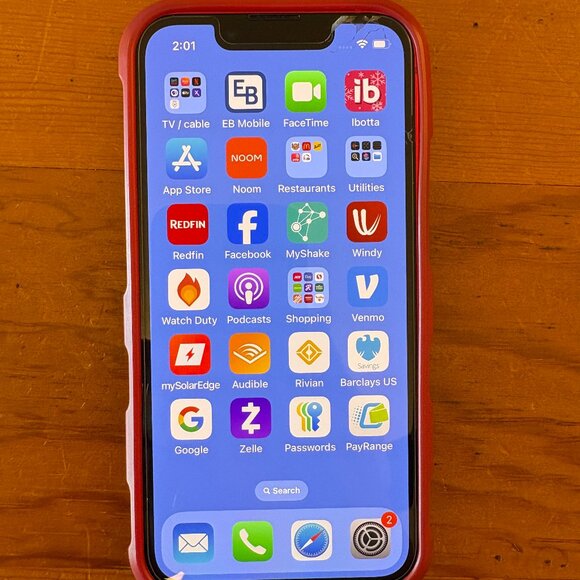 IPHONE 13 MINI  128GB Cherry Red WORKS PERFECTLY! - Picture 2 of 16